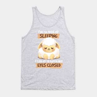 Sleeping sheep Tank Top